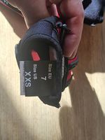 PHARAO Motorrad-Sommerhandschuhe  Gr. 7 / XXS (Rot/Schwarz)