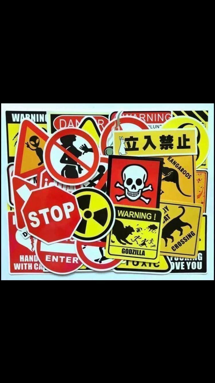 Aufkleber: 50 Stücke Aufkleber/Stickers – Neu und originalverpackt aus Biel/Bienne von Bolagol9 2
