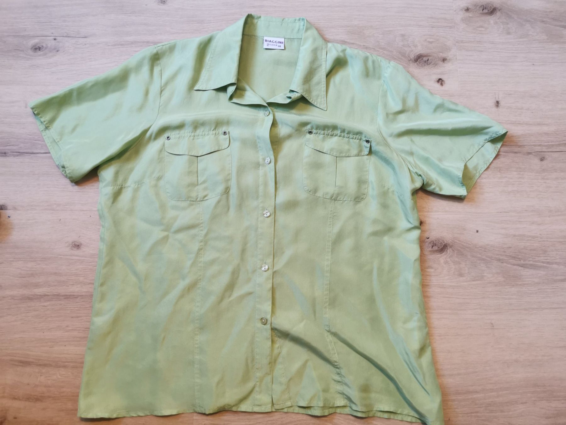Blusen: Sommerliche Damenbluse 100% Seide – Gebraucht aus Grosswangen von Weidhof6