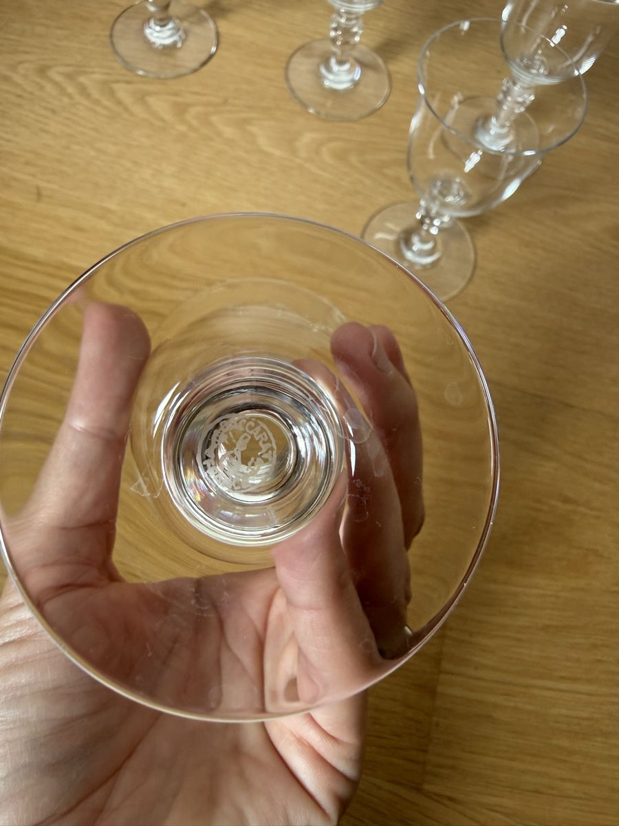 Baccarat Bicchieri: Bicchieri Baccarat  – Usato da Lugano venduto da Sbabo 1