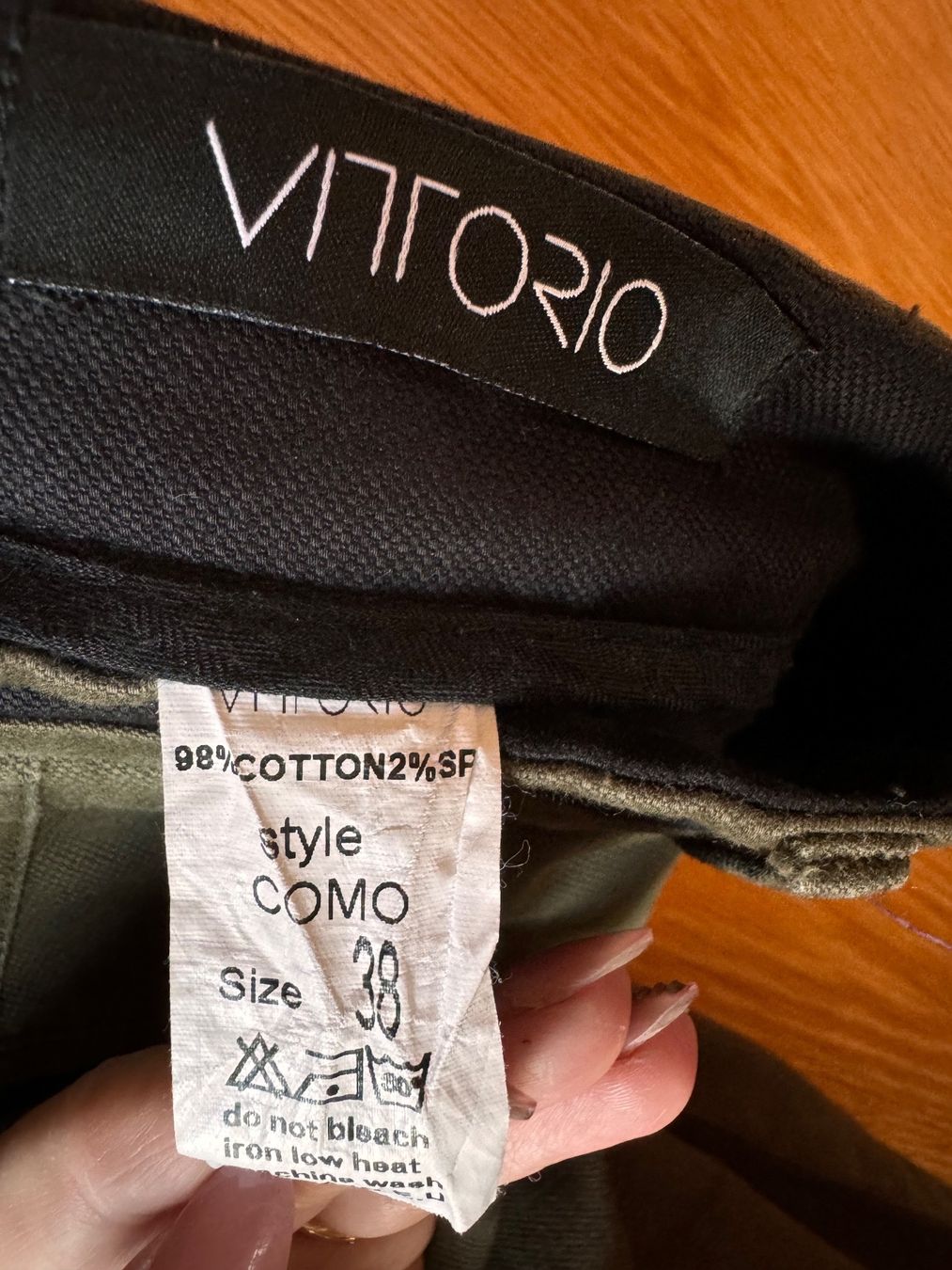 Pantaloni: Herren Hose von Vittorio Gr. 38 – Usato da Grosswangen venduto da second_hand_dress 1