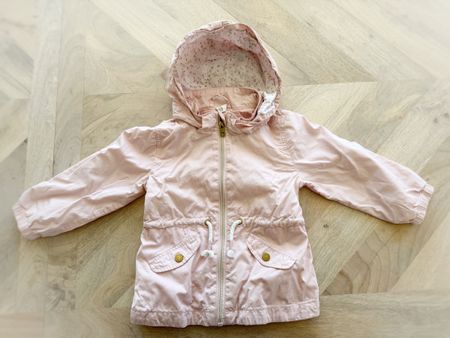 Sommer-Parka / Übergangsjacke Mädchen 92, TOP ZUSTAND! 