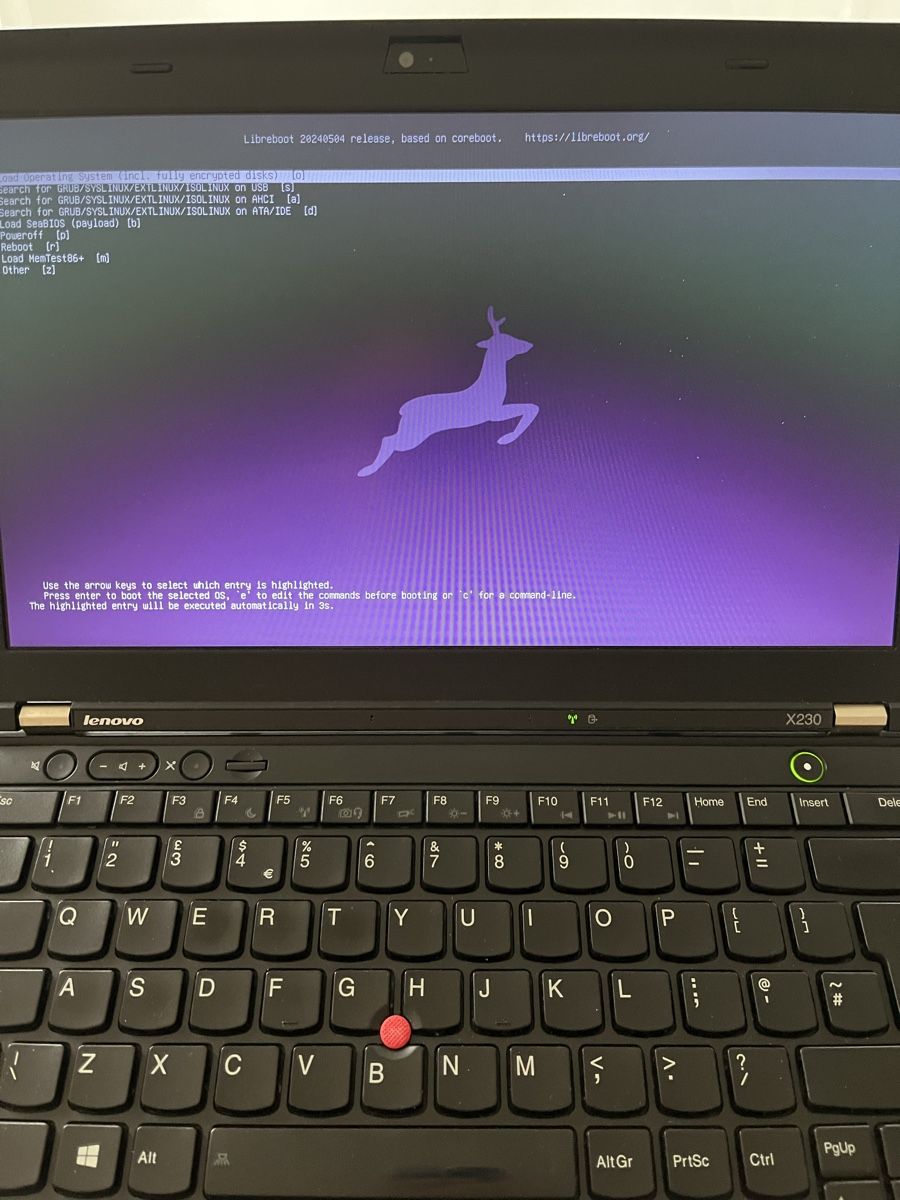 Lenovo Notebook: Libreboot X230, 12.5" 1366x768, 16GB RAM – Usato da Esslingen venduto da kra_7lvr 4