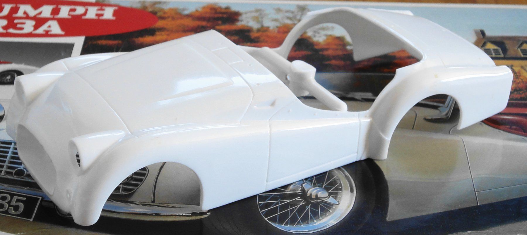 Triumph Modellautos: Gunze Sangyo Triumph TR3A 1:24 – Neu (gemäss Beschreibung) aus Frümsen von Malibu69 3