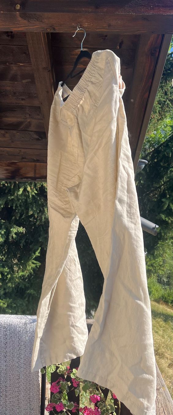 Navyboot Hosen: Pantalon en lin Navyboot ce 42 – Neu (gemäss Beschreibung) aus Ovronnaz von fra_n8h8 3