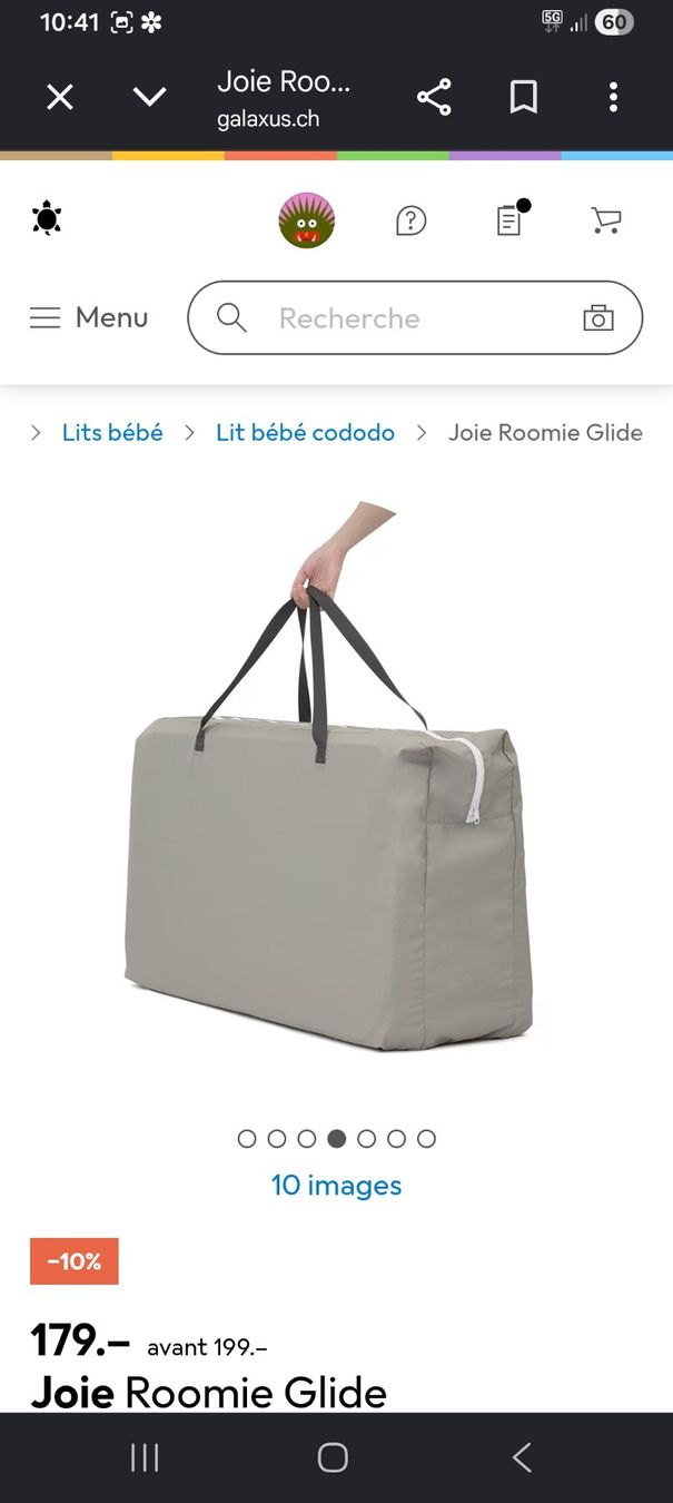 Letti: Lit cododo Joie Roomie Glide – Usato da Croy venduto da bad_c6bf 6