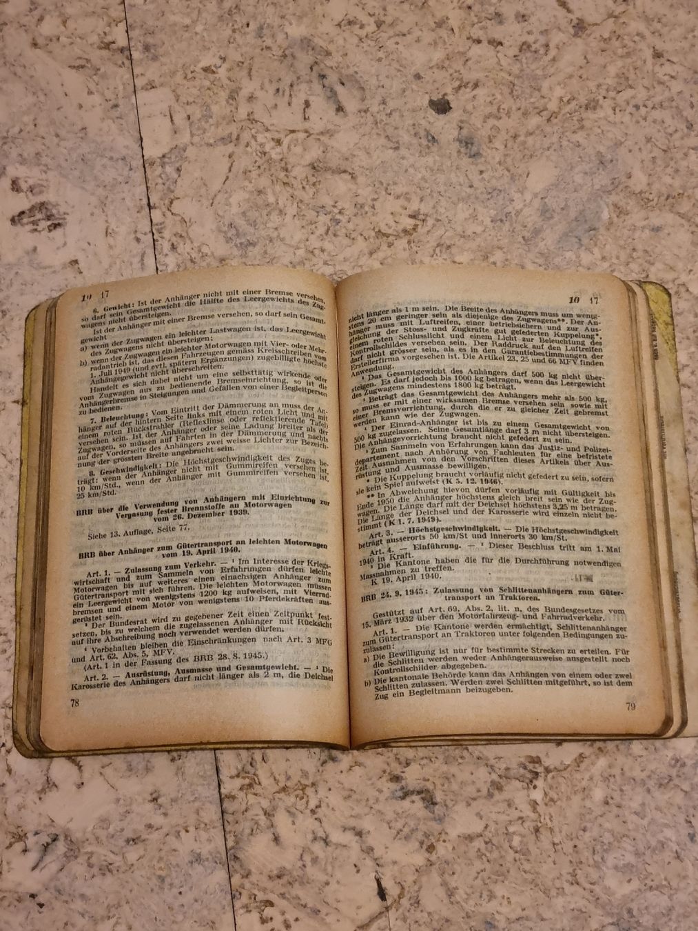 Bücher: Strassenverkehrsrecht von 1950 – Gebraucht aus Wiedlisbach von rostbudeli 2