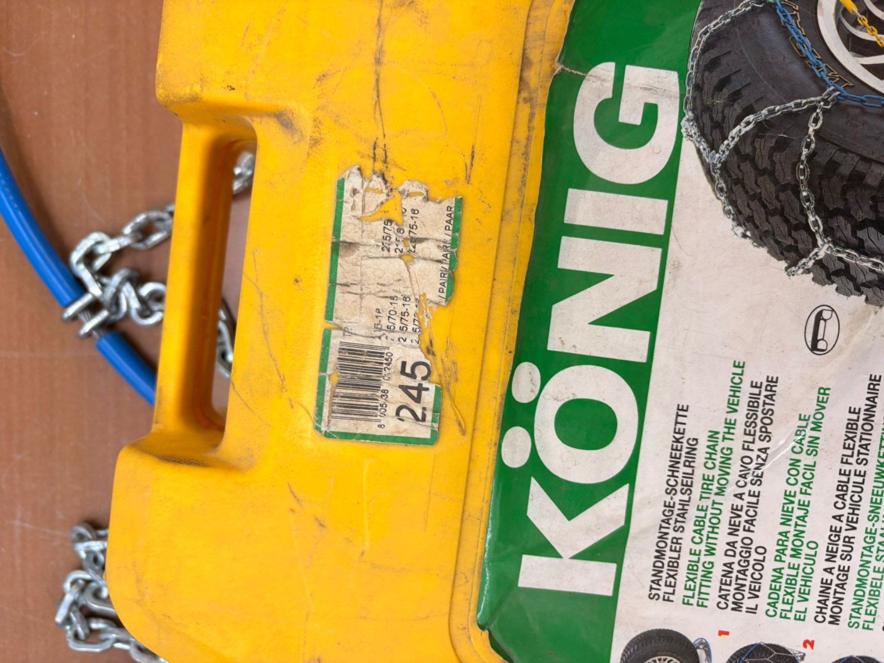 König Catene da neve: König Schneeketten 245 – Usato da Füllinsdorf venduto da sim_xhw8 3