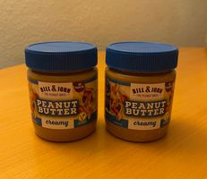 2 Gläser Peanut Butter Creamy/Erdnussbutter je 350g