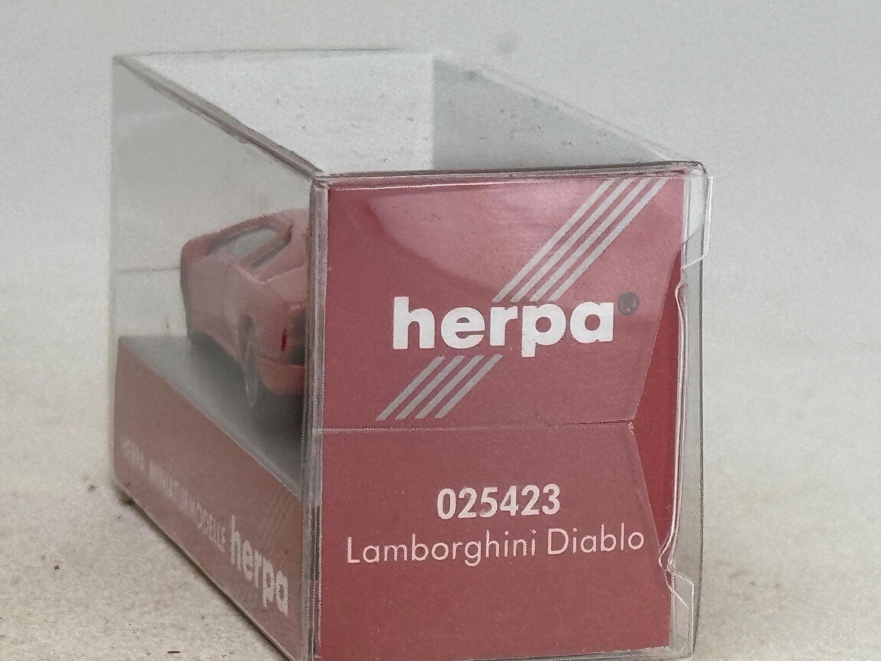 Herpa Modellini d'auto: SG- Herpa High Tech  Lamborghini Diablo rot – Usato da Elm venduto da Wikmtz 1