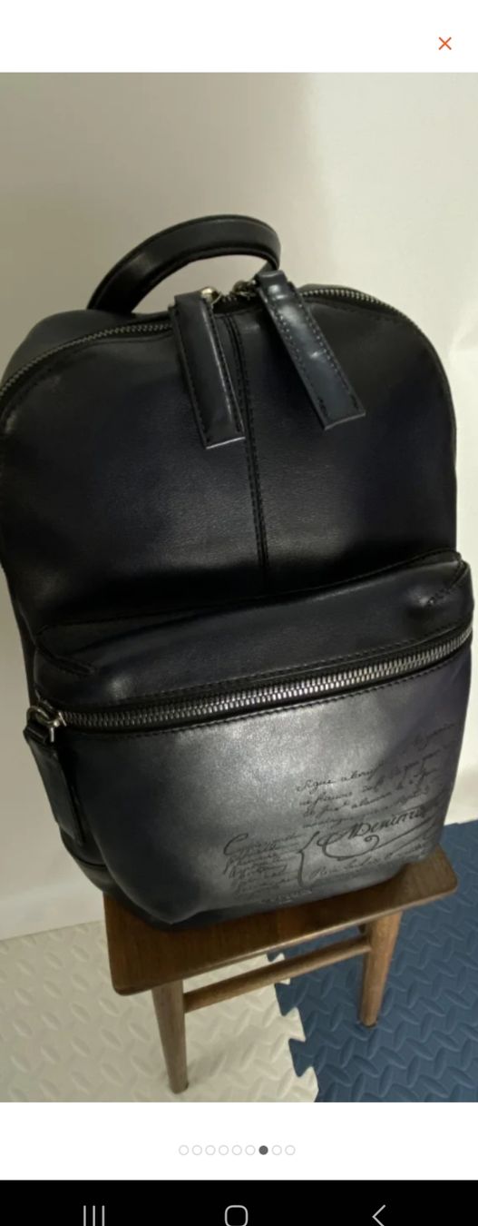 Berluti Sacs à dos: BERLUTI SCRITO BLUE BACKPACK – D'occasion à Zug par f_t_827r 3