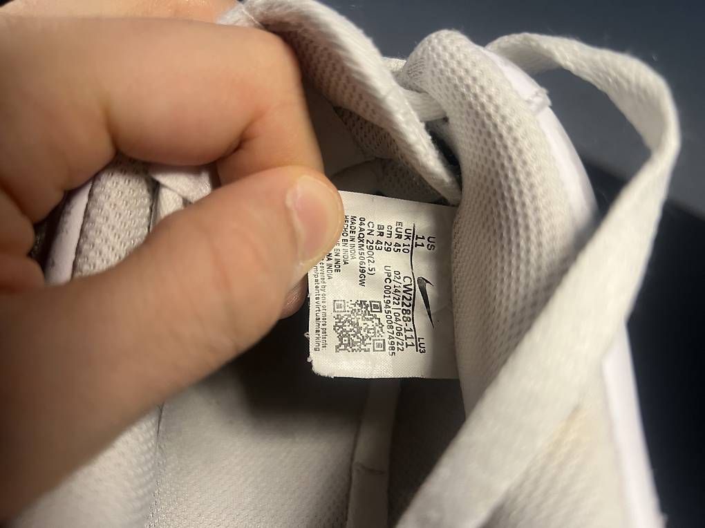 Nike Herrenschuhe: Nike Air Force 1 weiss Gr. 45 – Gebraucht aus Au SG von ali_j87n 4