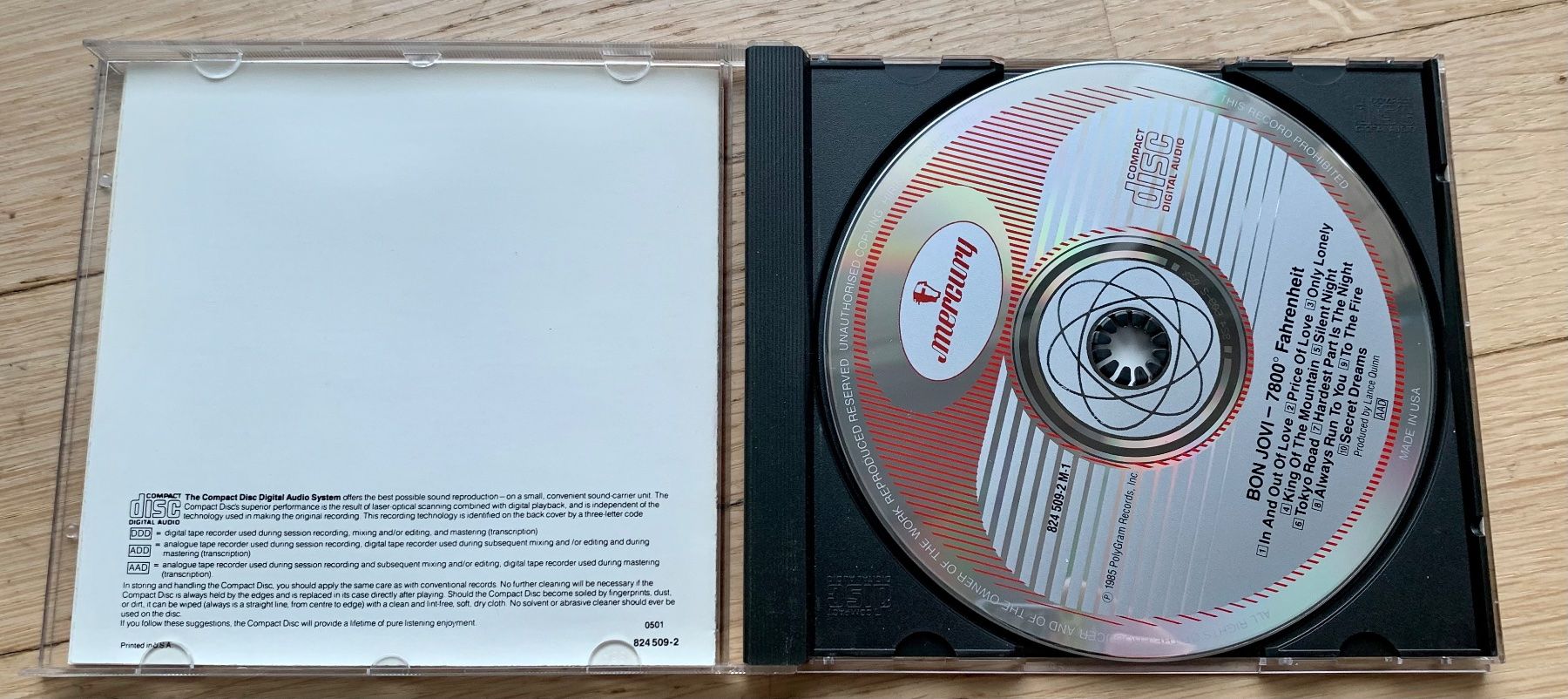 CDs: Bon Jovi 7800 Fahrenheit – Gebraucht aus Zürich von Fieber 1
