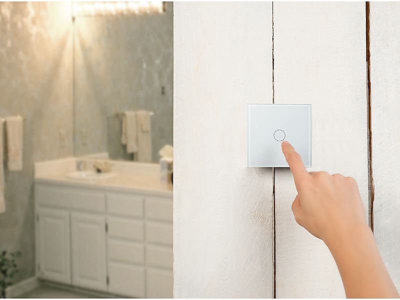 Interruttori: Touch-Lichtschalter mit WiFi, APP und Sprachsteuerung – Nuovo e nell'imballaggio originale da Giubiasco venduto da softmail 6