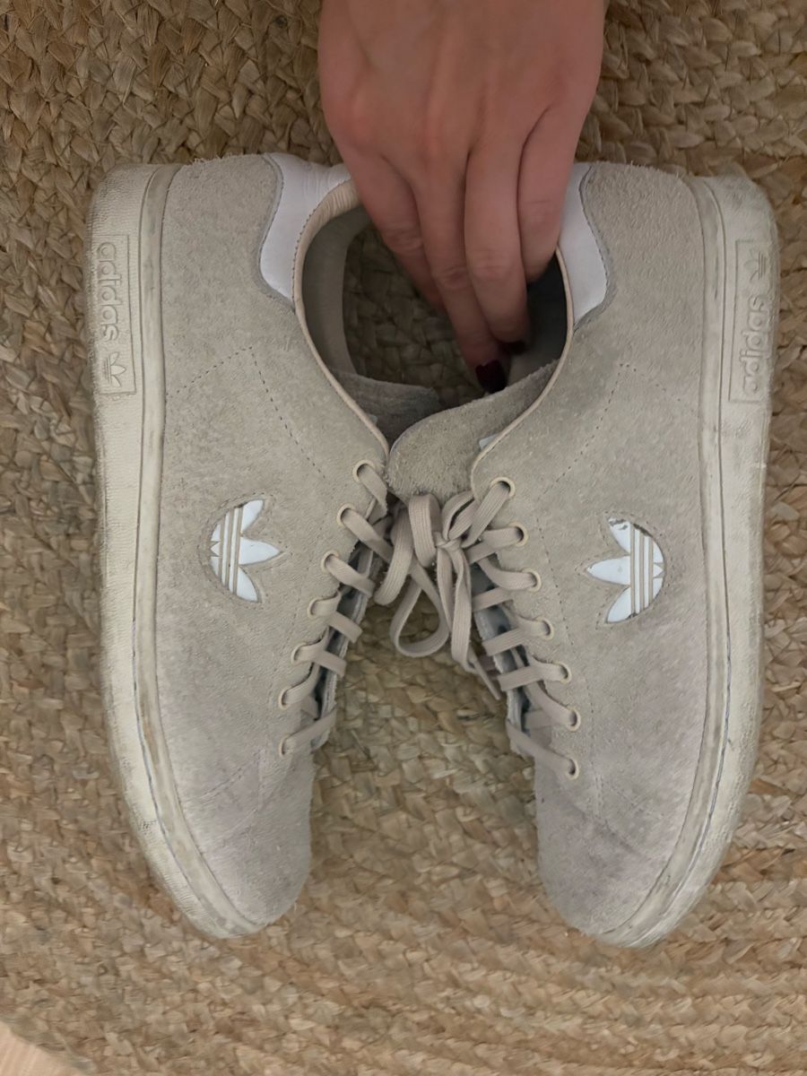 Adidas Scarpe da donna: Adidas Stan Smith Wildleder beige 39 – Usato da Zürich venduto da chloe26 2