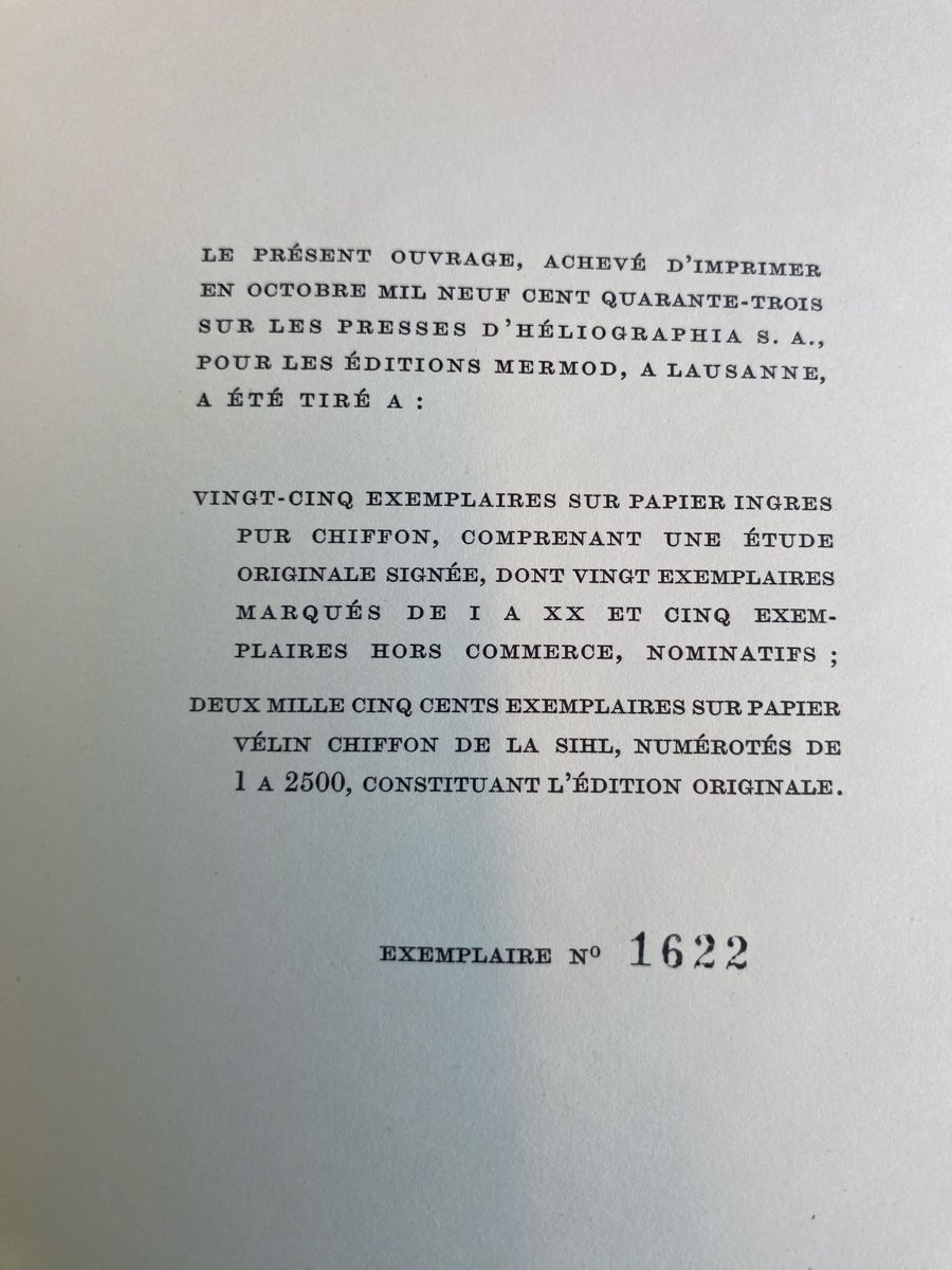 Libri: Gilles. Jean Villard .1943 . – Usato da Biel/Bienne venduto da sol_7wtq 3