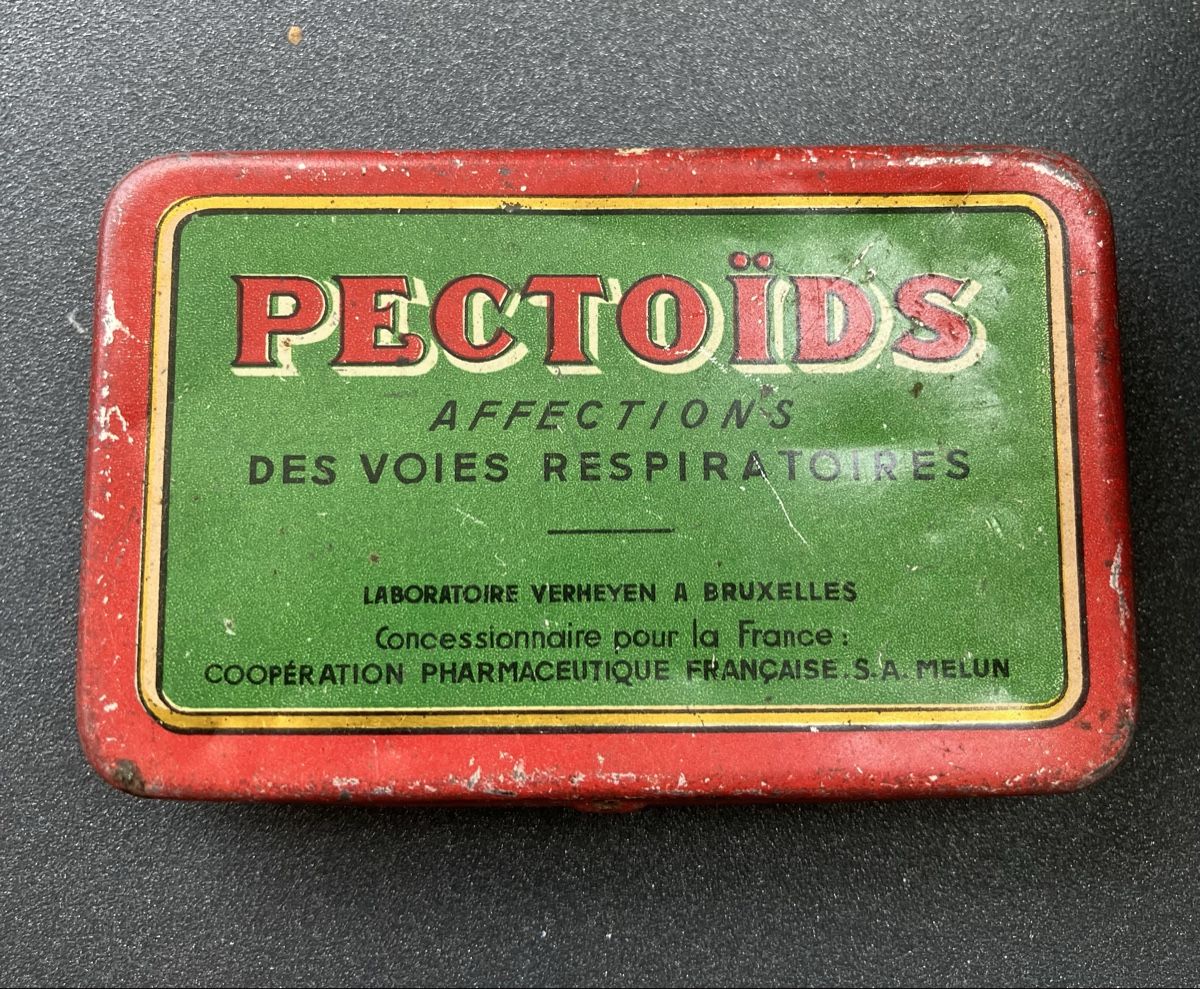 Barattoli: Antike Blechdose Frankreich – Usato da Stäfa venduto da ummroxana