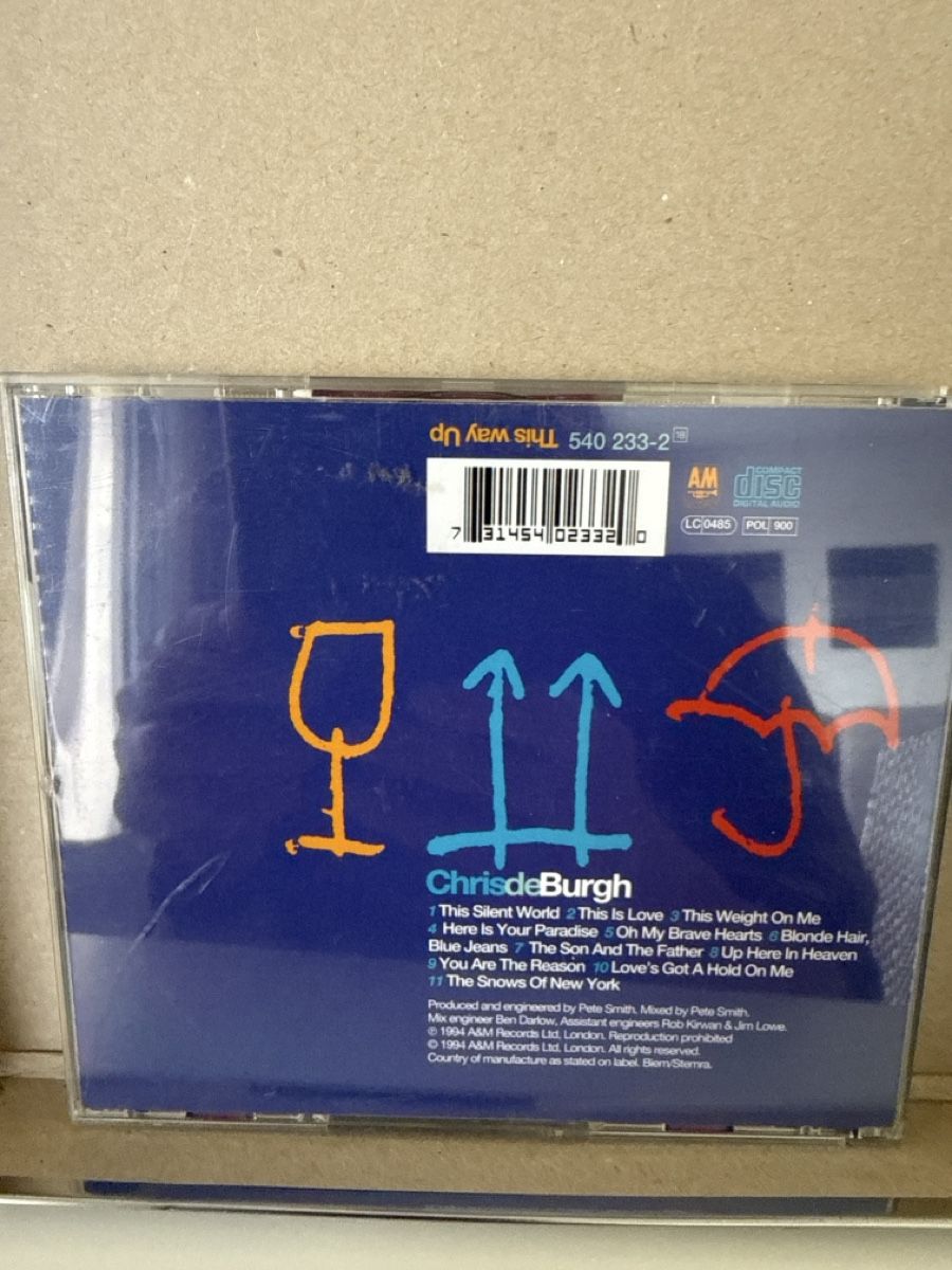 CD: Chris de Burgh This Way CD gebrauchter Zustand – Usato da Zuzwil SG venduto da Boho-Style 1
