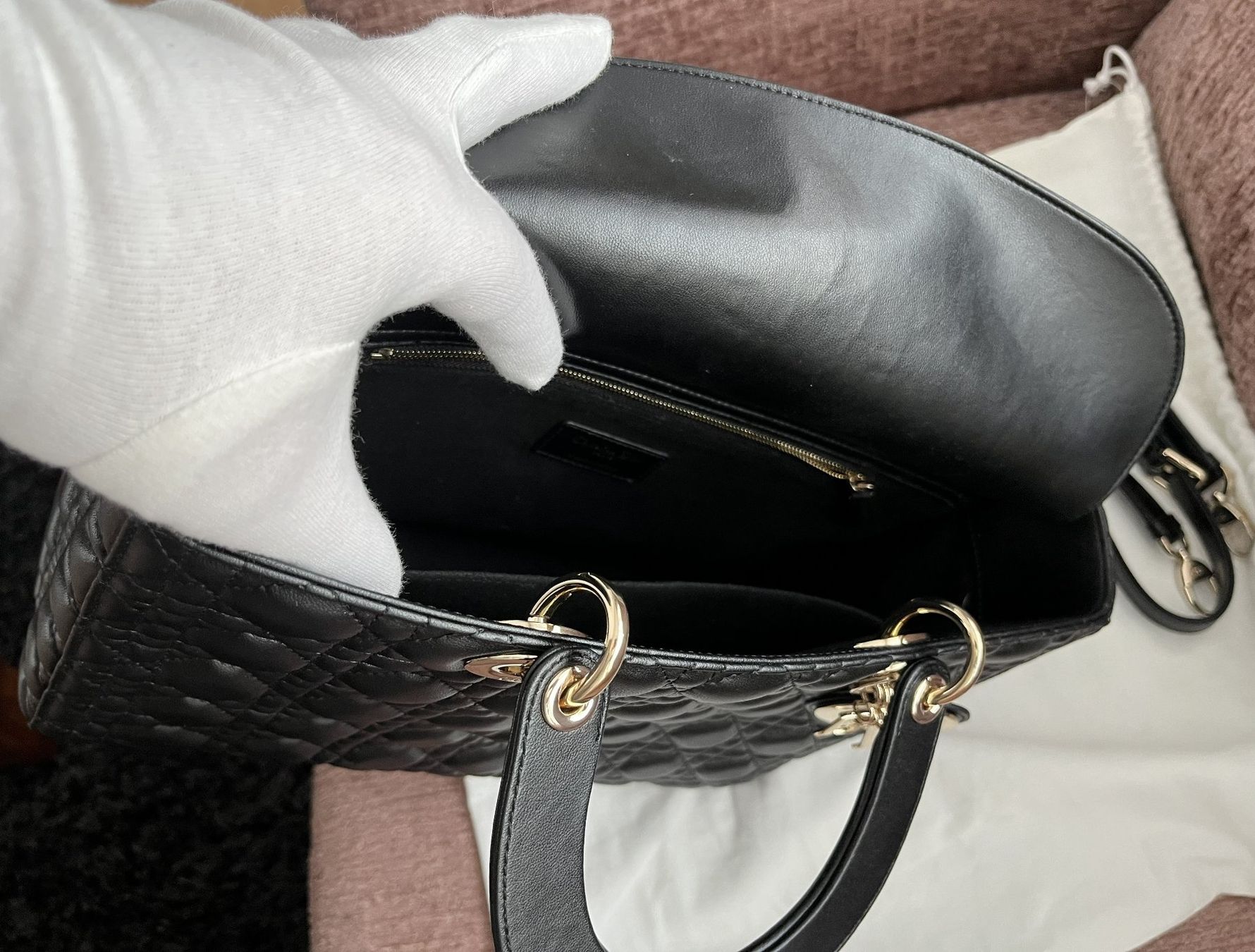 Dior Borse da donna: Dior Lady Dior gross – Nuovo (secondo la descrizione) da Wädenswil venduto da Mr2spock 5
