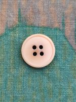 4-Lochknopf, 18 mm, Steinnuss