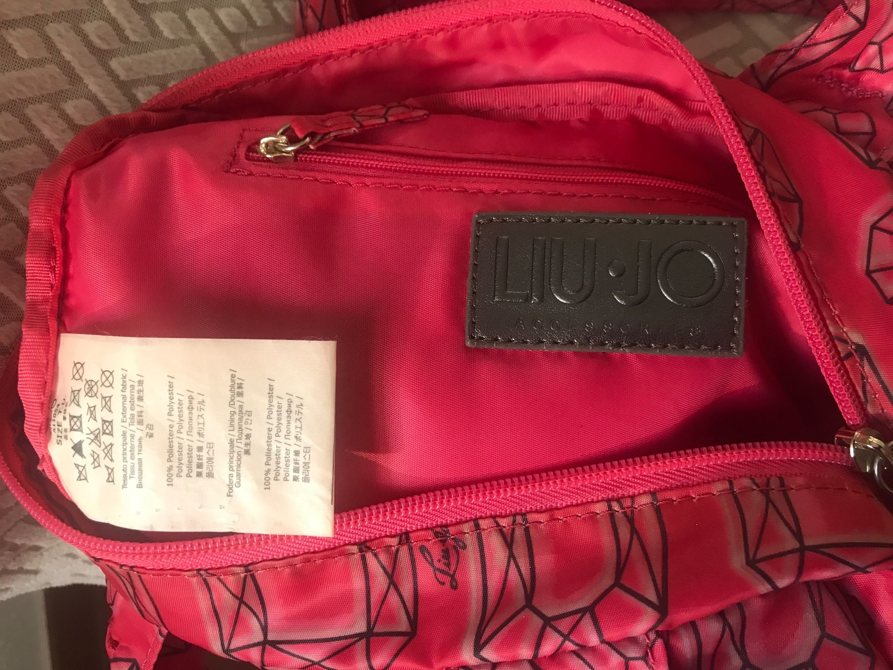 Liu Jo Borse da donna: Liu Jo Tasche, Pink mit Muster – Usato da Wettingen venduto da Andres54 3