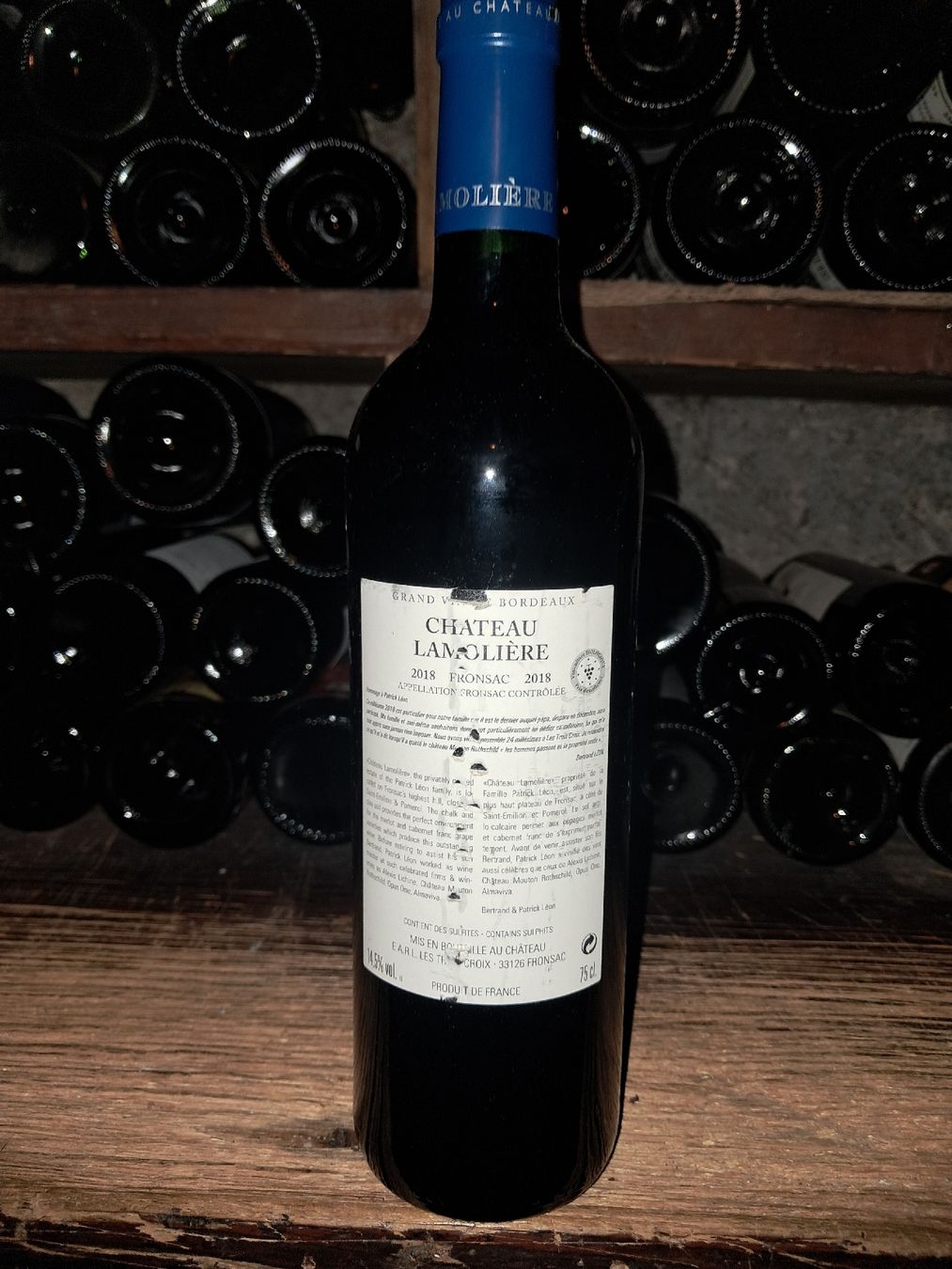 Vins: Château Lamolière Fronsac 2018 – Neuf avec emballage d'origine à Le locle par juliensaran 2