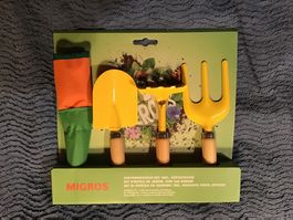 Migros Gartenwerkzeug Set für Kinder, neu