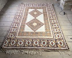 Handgeknüpfter Teppich aus Algerien 3m x 2.15m ~1970