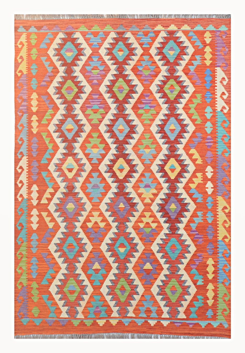 Kelim Tappeti: Oriente Kelim Teppich 170x240 Cm – Nuovo e nell'imballaggio originale da Lahore venduto da Fairways79 4