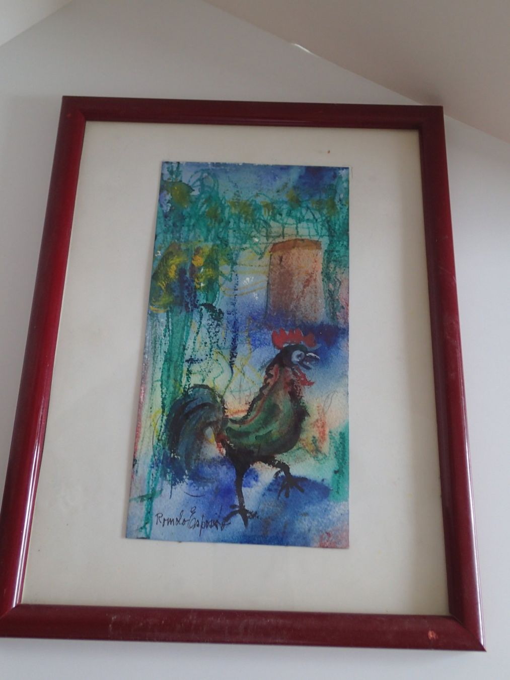Gemälde: ROMOLO ESPOSITO Aquarell – Gebraucht aus Allschwil von Salus17