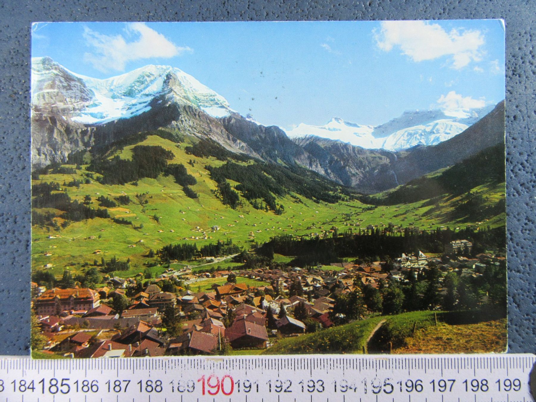 Cartoline postali: ADELBODEN BEO 1977 AK – Usato da Ettingen venduto da Hausi4711