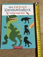 Kindergartenblock Rätselblock Malheft Dino Dinos