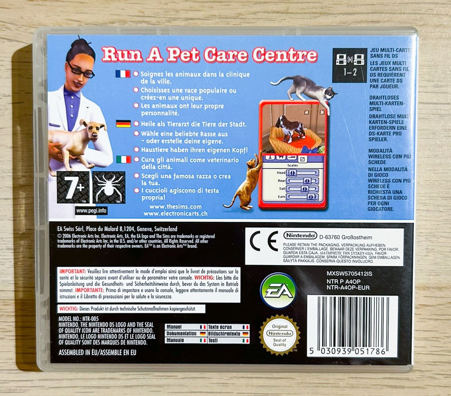Nintendo Giochi: The Sims 2 Pets Nintendo DS – Usato da St. Gallen venduto da Alpine.Arcade 1