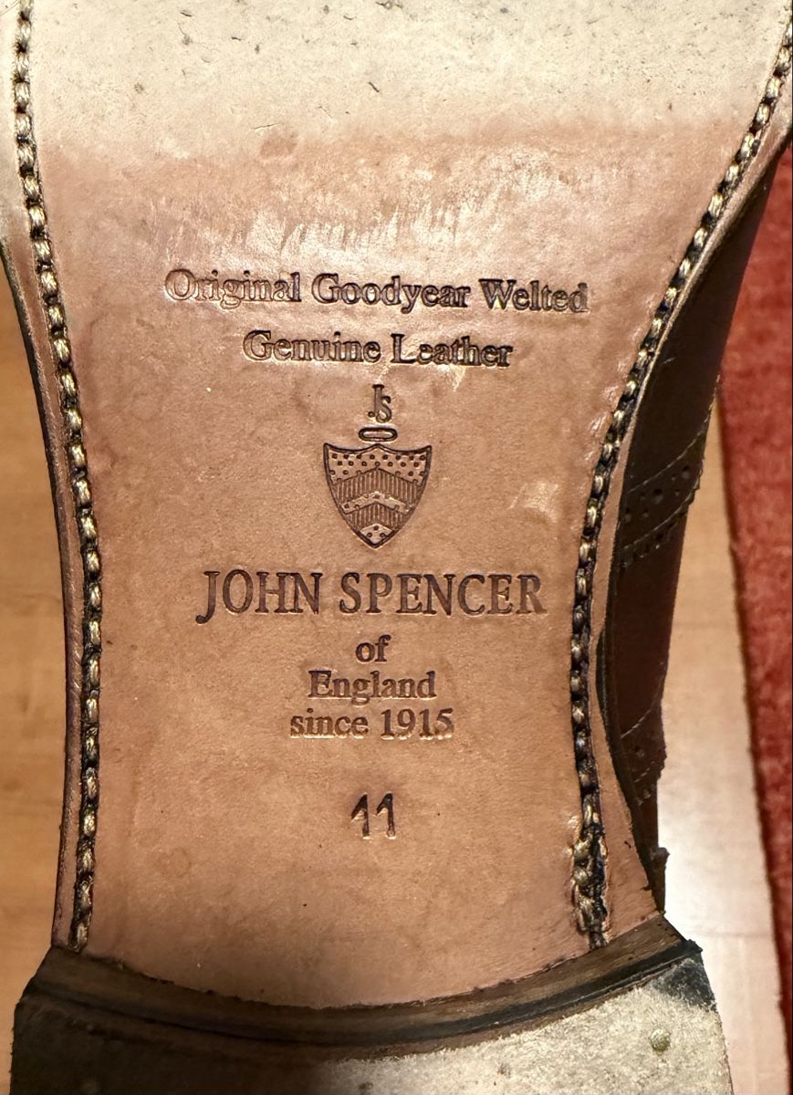 Scarpe da uomo: John Spencer Lederschuhe – Nuovo (secondo la descrizione) da Belp venduto da Cornerman11 4