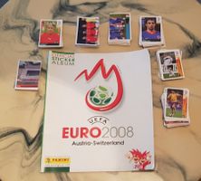Panini Album "Euro 2008" mit Bildern zum Einkleben!