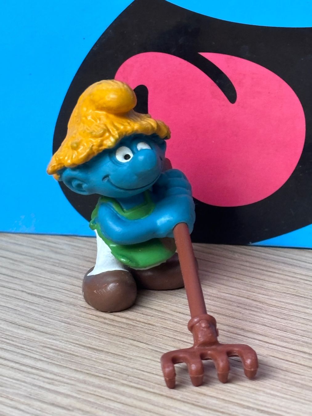 Schleich Statuette: Schlumpf Gärtner – Usato da Lyss venduto da Duckszone