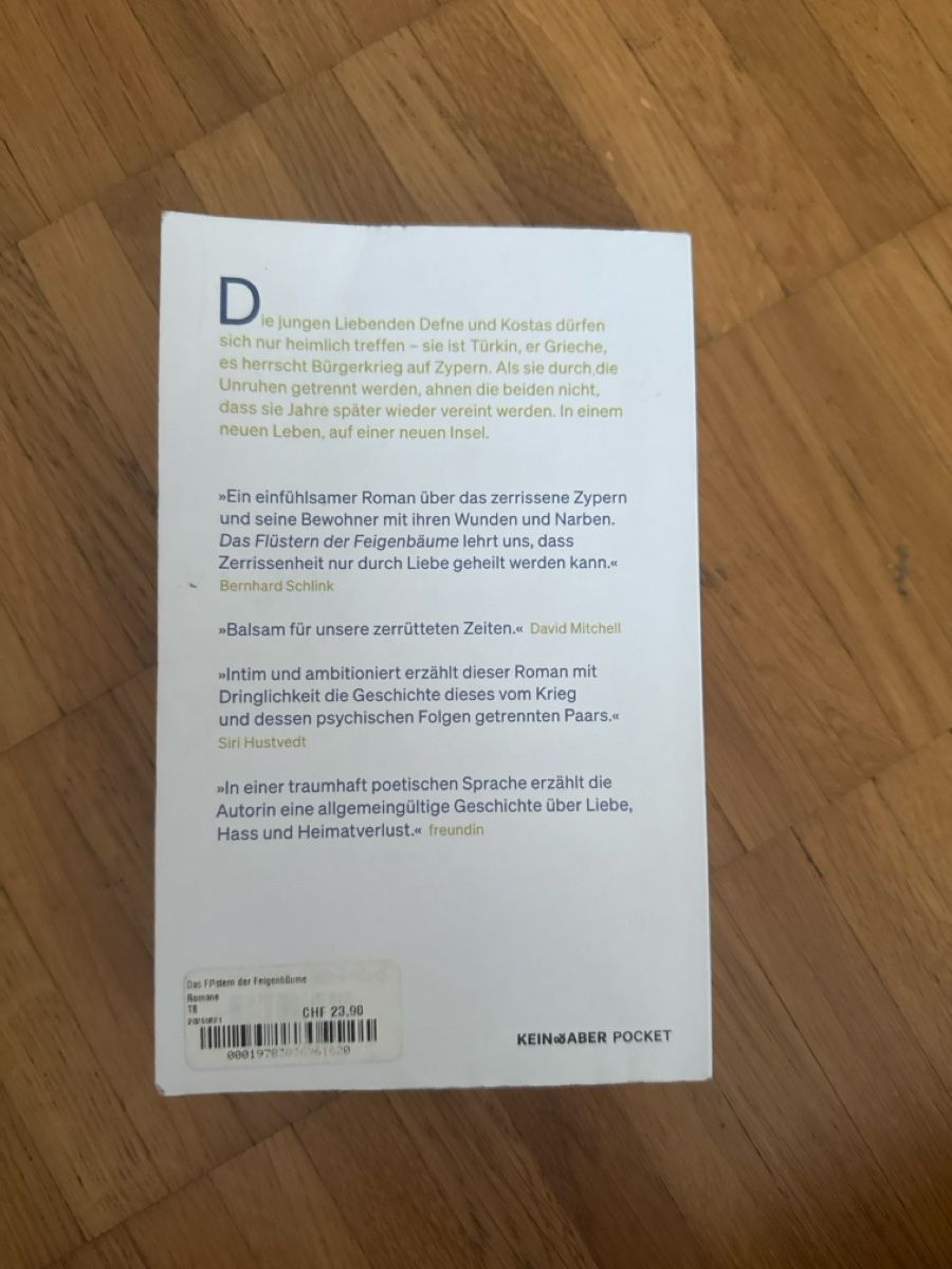 Bücher: Elif Shafak: Das Flüstern der Feigenbäume – Gebraucht aus Horgen von anisa1985 1