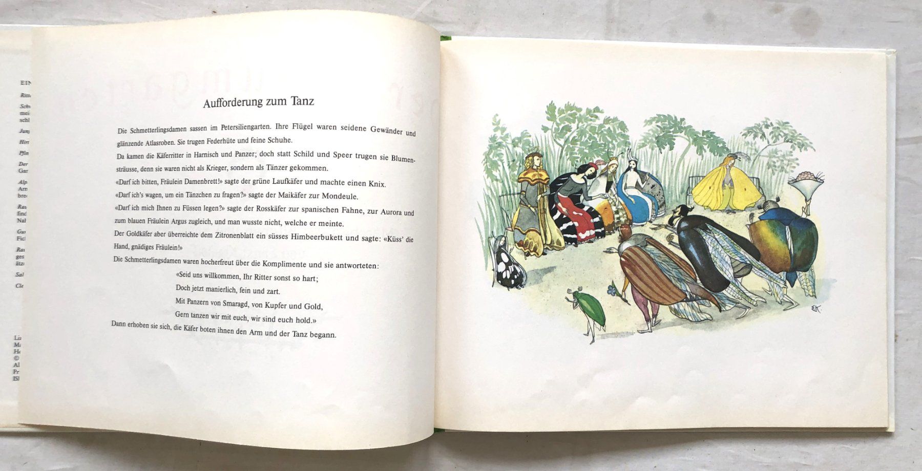 Libri: Der Traumgarten von Ernst Kreidolf - Kinderbuch – Usato da Schaffhausen venduto da durruti 2