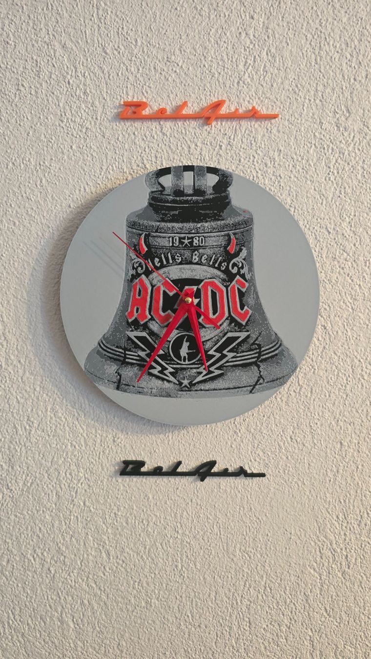 Orologi da terra & Orologi da parete: AC/DC Wanduhr Tischuhr – Nuovo (secondo la descrizione) da Winznau venduto da johny_wayne 2