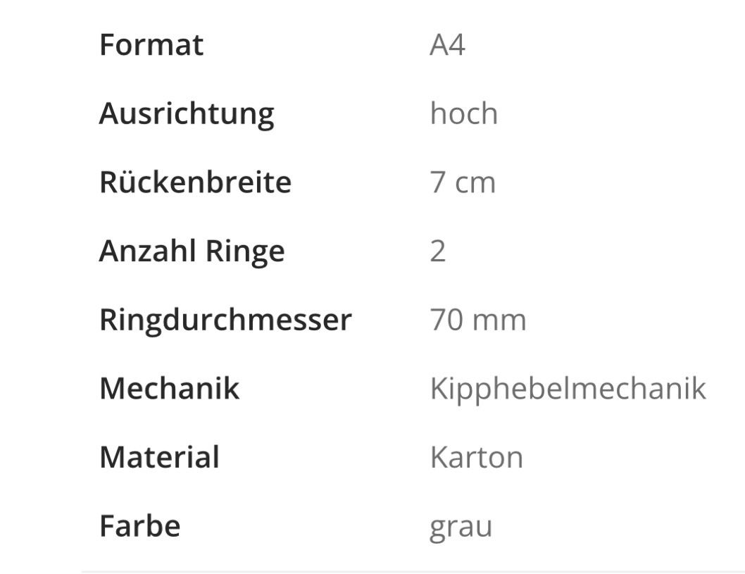 Biella Raccoglitori: Bundesordner 70 mm A4 – Usato da Sulz AG venduto da SigneChristina 3
