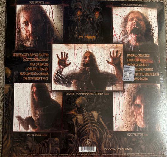 Dischi in vinile: Vinyle Cannibal Corpse A Skeletal Domain - Limited Edition – Nuovo (secondo la descrizione) da Etoy venduto da vin_hss9 1