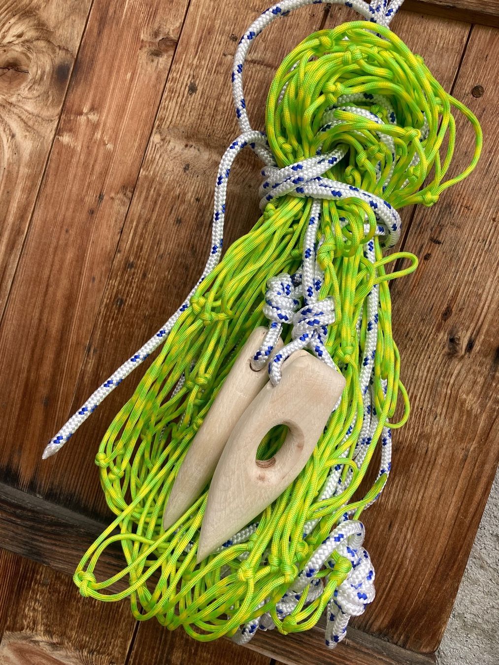 Corde: Seiltuch/ Heunetz 2x2m – Nuovo e nell'imballaggio originale da Frutigen venduto da Kronleuchter 1