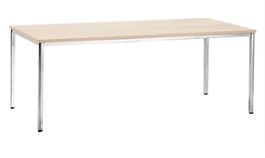 neuer Konferenztisch, 2000 x 800 mm, Ahorn-Dekor
