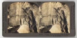 Stereo-Fotografie Aar River Gorge / Swit
