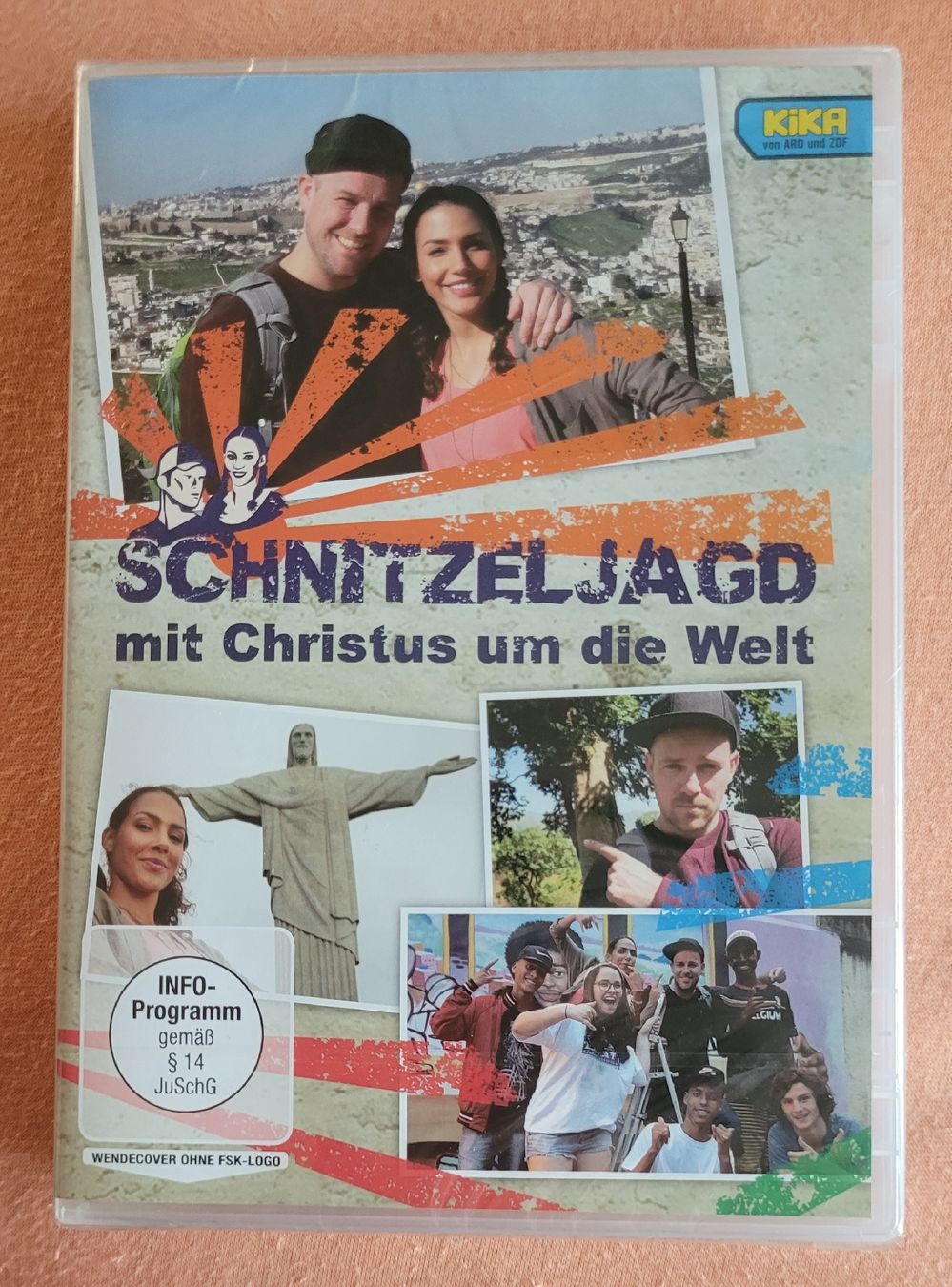 Tutti i DVDs: DVD Kika Schnitzeljagt mit Jesus um dir Welt – Nuovo e nell'imballaggio originale da Hindelbank venduto da Hevenisreal