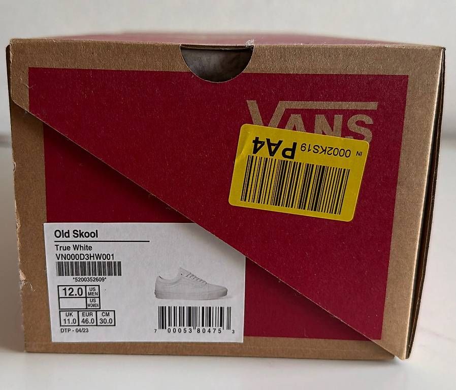 Vans Herrenschuhe: Vans oldschool blanches – Neu und originalverpackt aus Nyon von gui_6whx 1