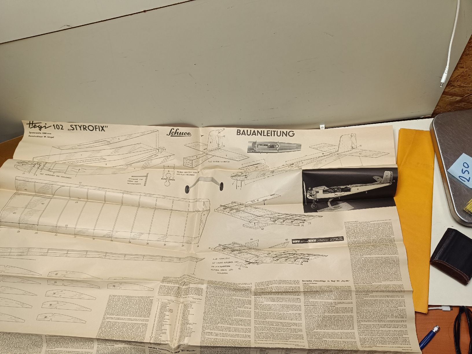 Modellbausätze & Standmodelle: Styrofix Hegi Nr. 102, Originalverpackt, Selte(em324) – Neu und originalverpackt aus Künten von Schnaepplihuus 3
