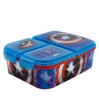 Captain America Lunchbox - Znüni-Box für kleine Helden!