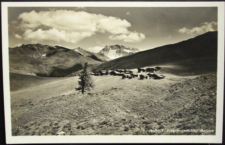 Cartoline postali: MÄDRIGEN bei AROSA – Nuovo (secondo la descrizione) da Jona venduto da philajona