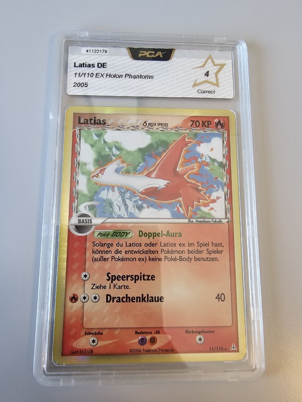 Pokémon Sammelbilder & Trading cards: Latias EX Holon Phantoms – Gebraucht aus Häutligen von Konvolut_Shop_CH